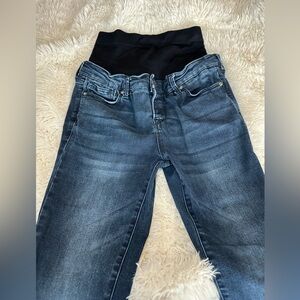 Blanqi Maternity Skinny Jeans Stretch Denim Size 8